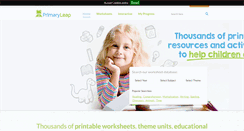 Desktop Screenshot of primaryleap.co.uk